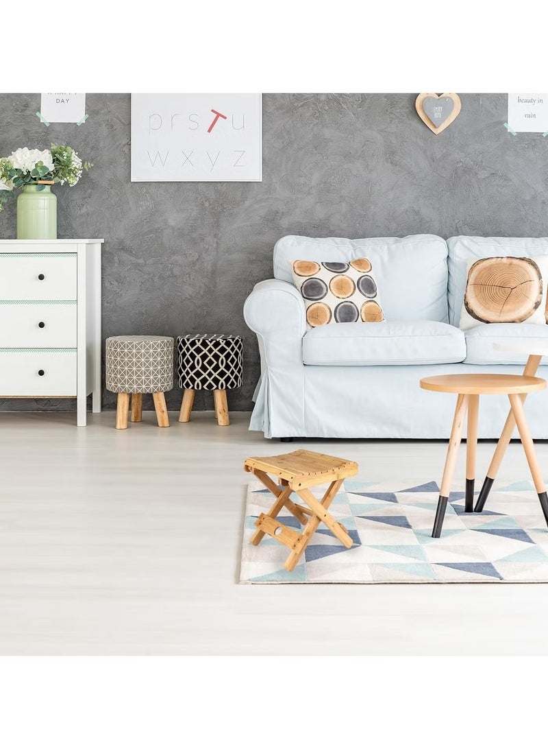 يا إلهي كرسي قابل للطي للحلاقة ، مقعد استحمام منزلي قابل للطي ، كرسي خشبي كرسي صغير كرسي قابل للطي للحمام - Image 4