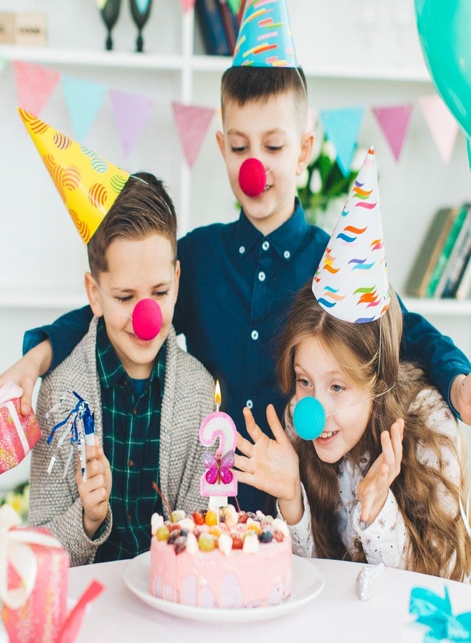 WQINX شموع زينة عيد ميلاد على شكل فراشة وردية من WQINX، شموع عيد ميلاد مقاس 3.3 بوصة لتزيين الكيك، لوازم احتفال لطيفة بالذكرى السنوية للفتيات والسيدات، زينة كعكة على شكل فراشة (2) - Image 4