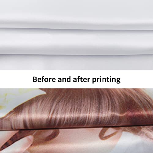 OKBA 12Pcs Sublimation Blanks Pillow Cases White Cushion Covers Blanks Throw Pillow Covers Heat Transfer DIY Custom Picture Pillow Covers Glossy Satin Cushion Covers(18 x 18 inches) - Image 5