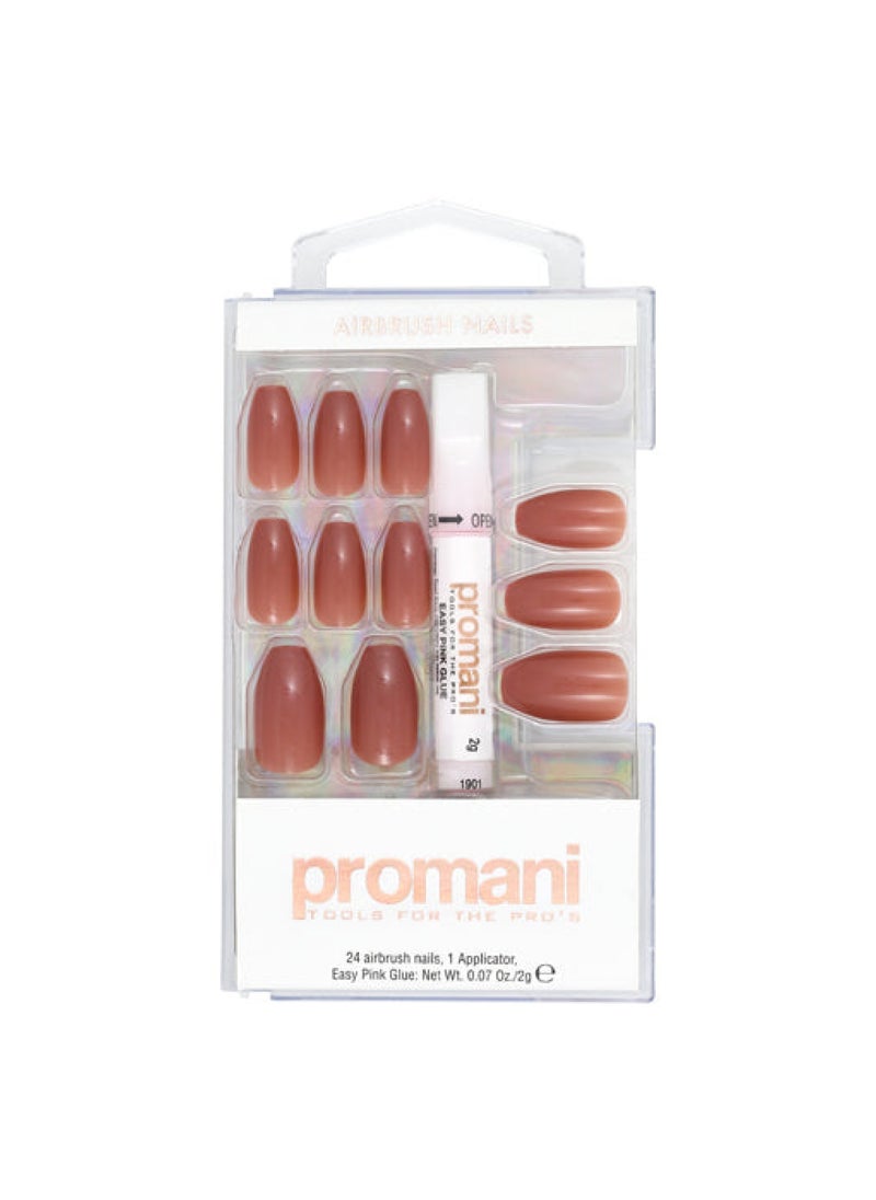 Promani Airbrush Nail Kit Red Wine 5658 