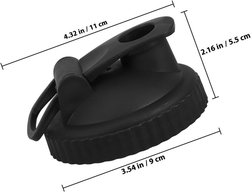 Wide Mouth Plastic Mason Jar Lids 2pcs 86mm Leak-proof Sealing Flip Covers for Mason Jars Kitchen Syrup Dispenser Replacement - Image 2