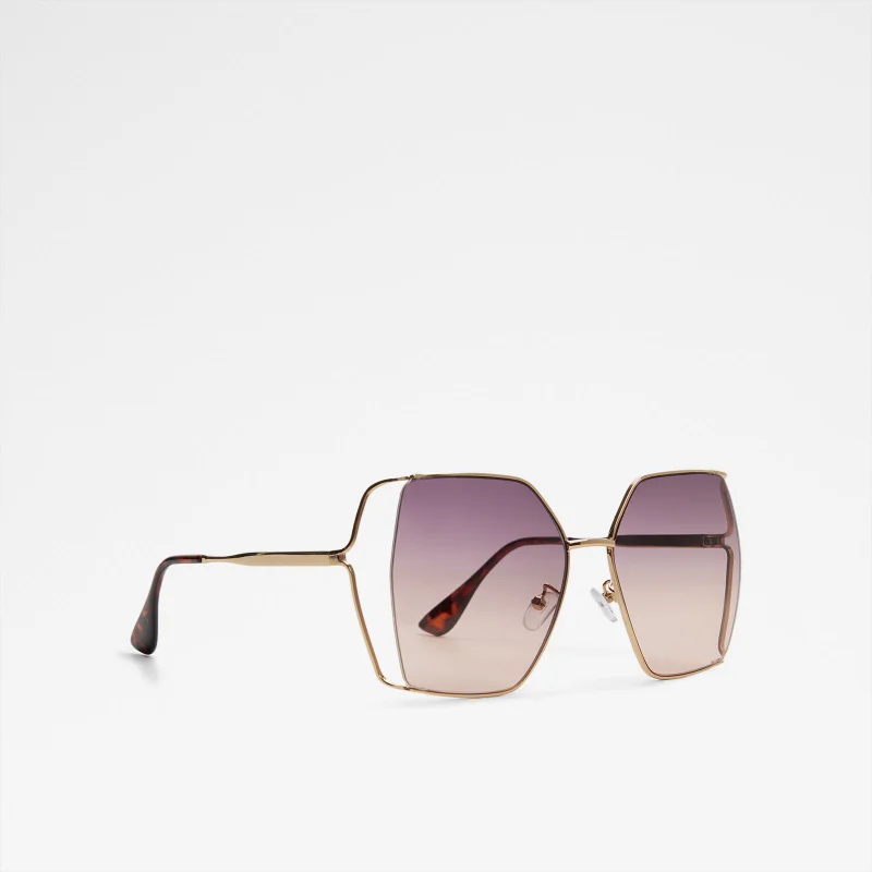ALDO Eifel Metal Square Sunglasses