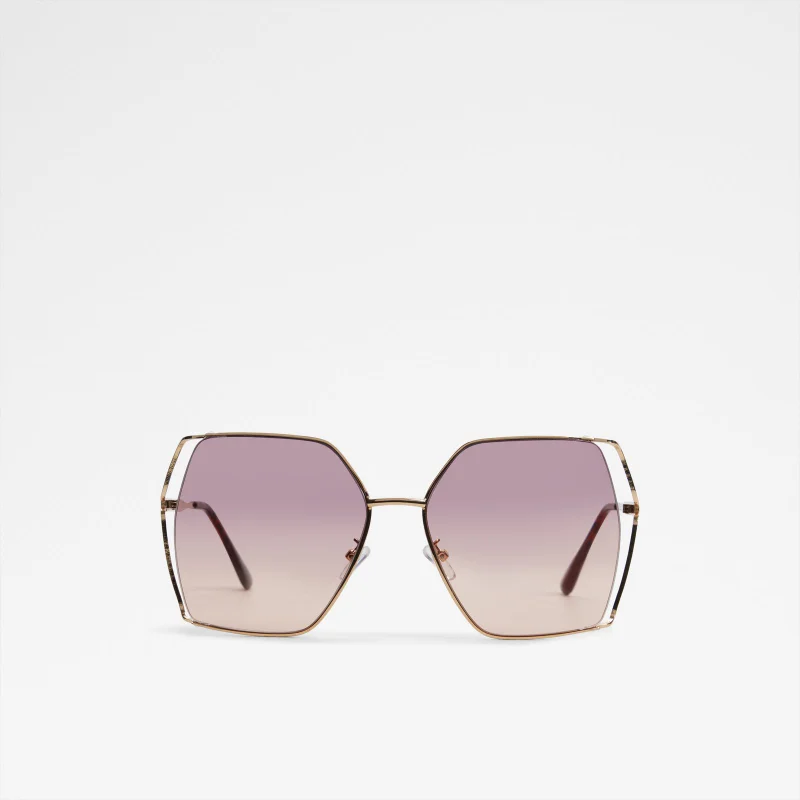 ALDO Eifel Metal Square Sunglasses