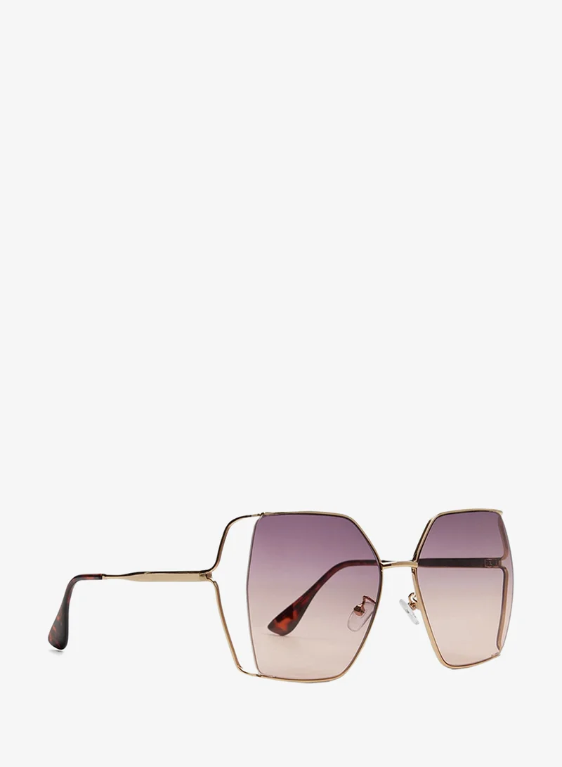 Aldo  Eifel Metal Square Sunglasses for Women | Best Price UAE