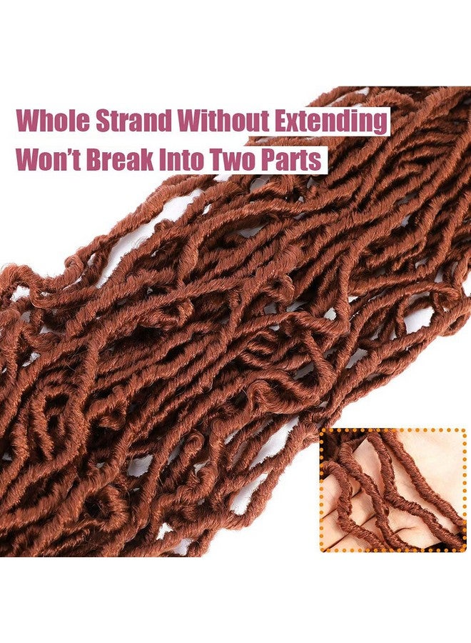 desire4hair 36 Inch 7 Packs Soft Locs Crochet Hair Ginger Color Whole Strand No Extended Long New Faux Locs Pre-looped Super Lightweight Synthetic Hair Braids For Black Women (36inch, 7packs, 350) - Image 4