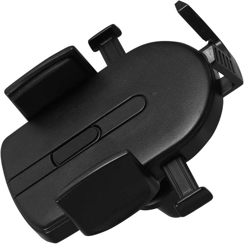 Tehaux 360 Rotating Car Air Vent Phone Holder Mount Adjustable Universal Bracket Black - Image 2