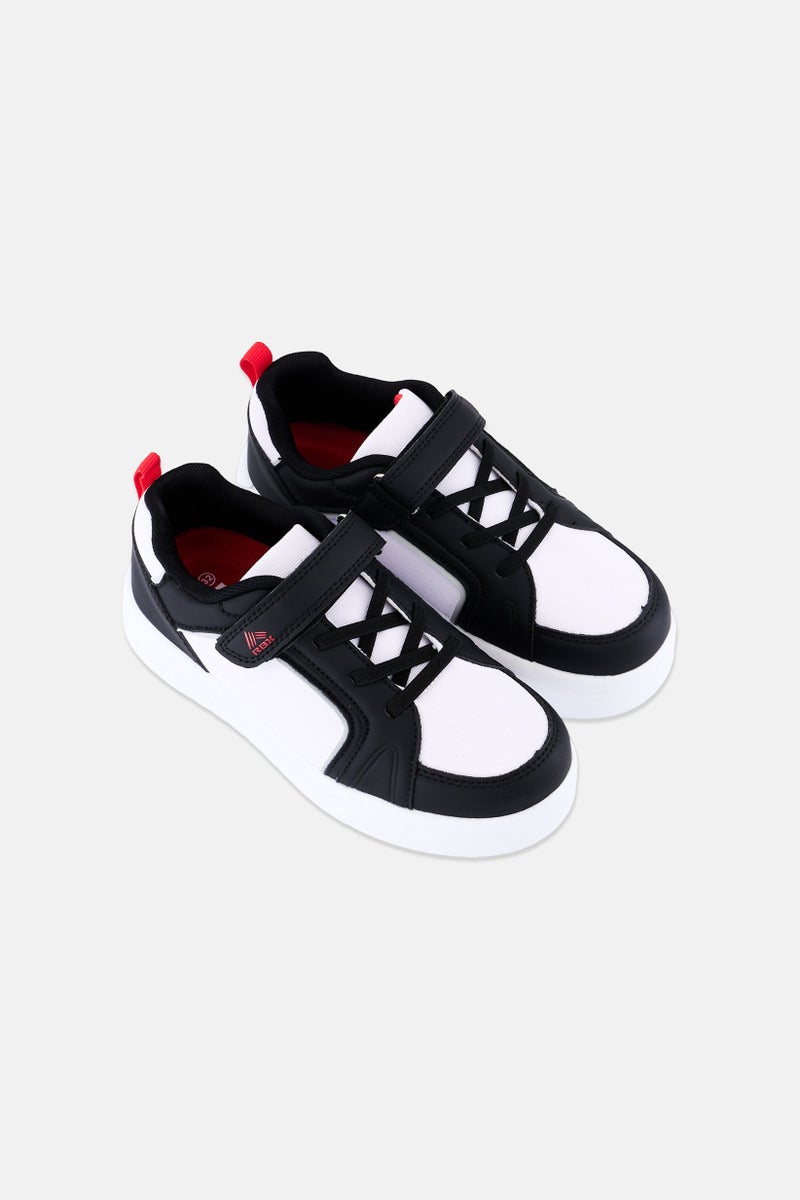 RBX Kids Boy Brand Logo Velcro Closure Outdoor Shoes, Multicolor - Image 4