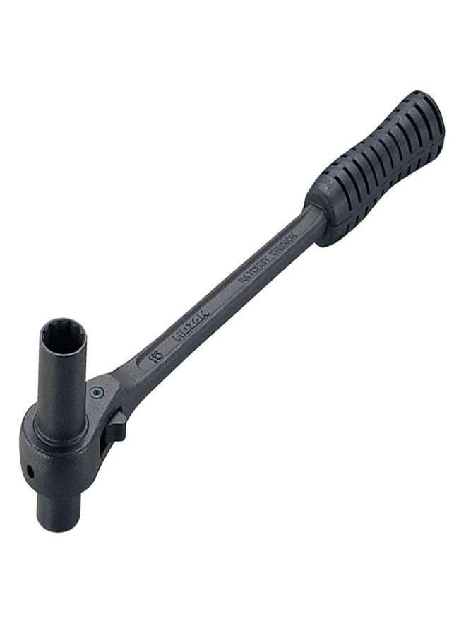 Hozan Crank Arm Wrench Ratcheting 14/15mm - Image 1