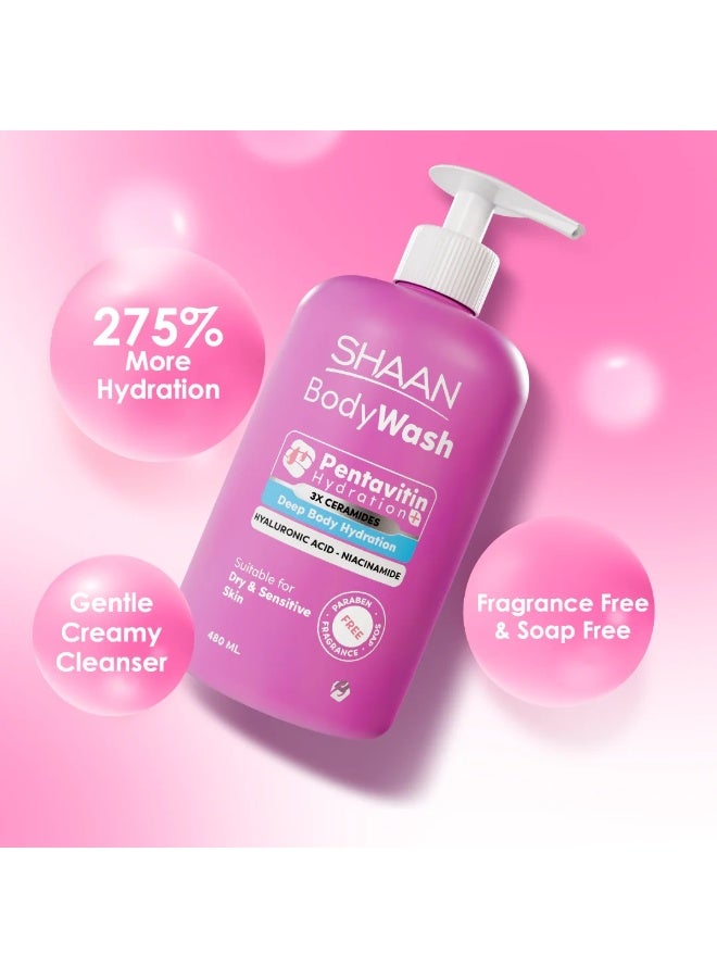 شان غسول الجسم المرطب 480 مل - Image 4