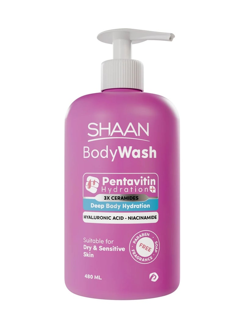 شان غسول الجسم المرطب 480 مل - Image 1