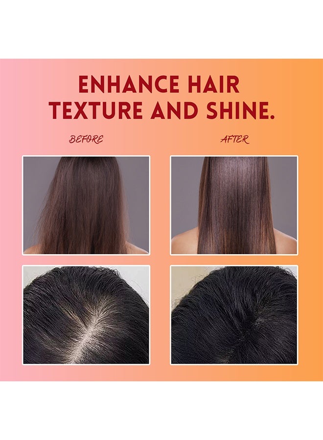 Lanthome Batana Shampoo - Batana Oil for Shampoo,Organic Batana Oil，Shampoo with 100% Pure Raw Batana Oil,Promotes Hair Wellness for Men & Women Enhances Hair & Skin Radiance,Leaves your Hair Smoother Oil（100ml） - Image 5