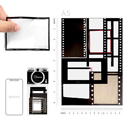 Mayplous 5 Packs Retro Film Strip Stickers, Camera Photo Border Decals for Scrapbooking, Photo Albums, Journaling, Card Making (Memories) - Image 4