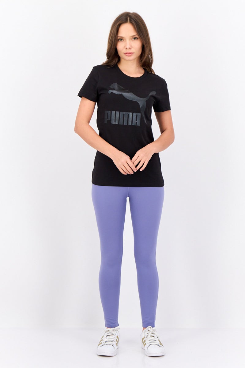 PUMA Women Sportswear Fit Short Sleeves Outdoor Top, Black - Image 3