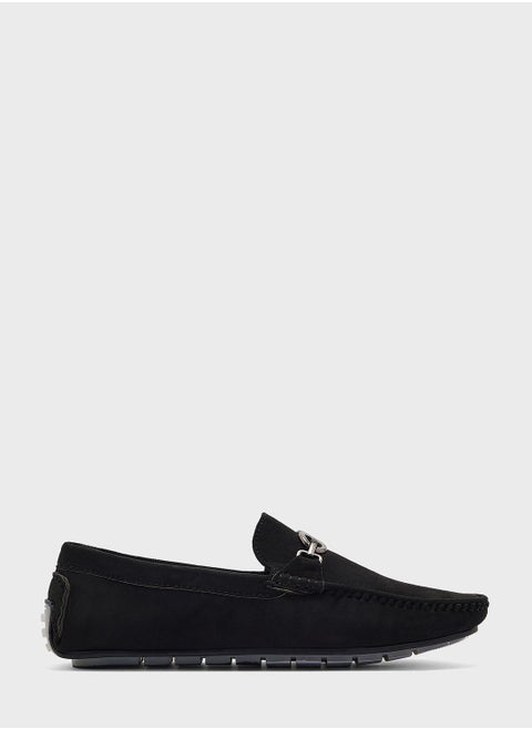 Suede Loafers
