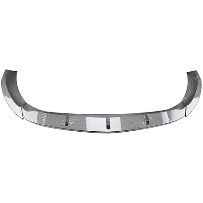 FINMOKAL Carbon Fiber Look Front Bumper Spoiler Splitters Lip Compatible with Benz A Class W177 CLA Class C118 X118 AMG 2023 2024+ - Image 3