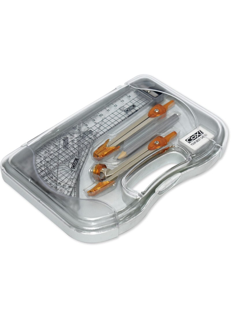 FIS - COX Mathematical Sets, 9 Pieces, Made In Taiwan Cxmsm2500 - Image 1