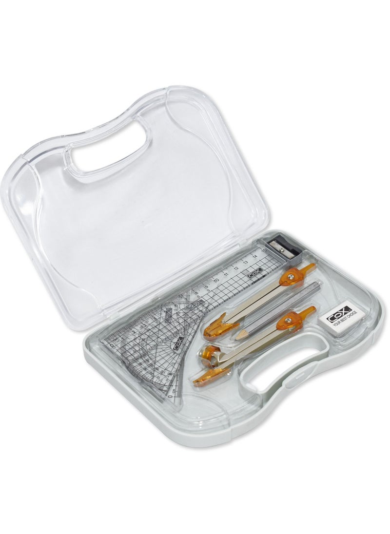 FIS - COX Mathematical Sets, 9 Pieces, Made In Taiwan Cxmsm2500 - Image 1