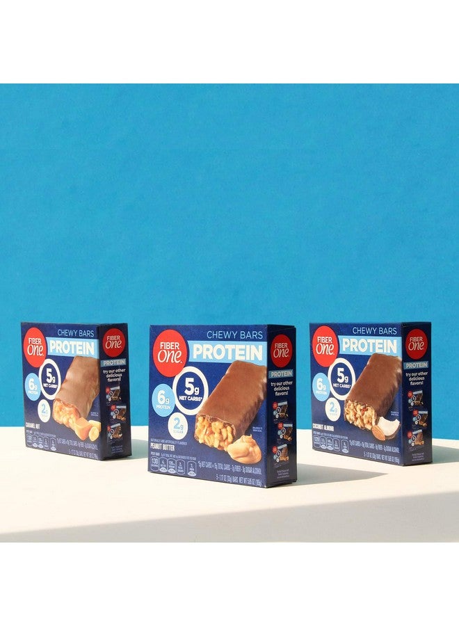 Chewy Protein Bars Caramel Nut Protein Snacks 10 Ct (Pack Of 6)