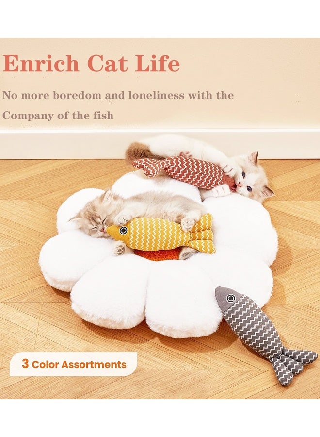 3 Pcs Crinkle Sound Kitty Toys,Cat Kicker Toys Interactive for Cats Indoor - Image 3