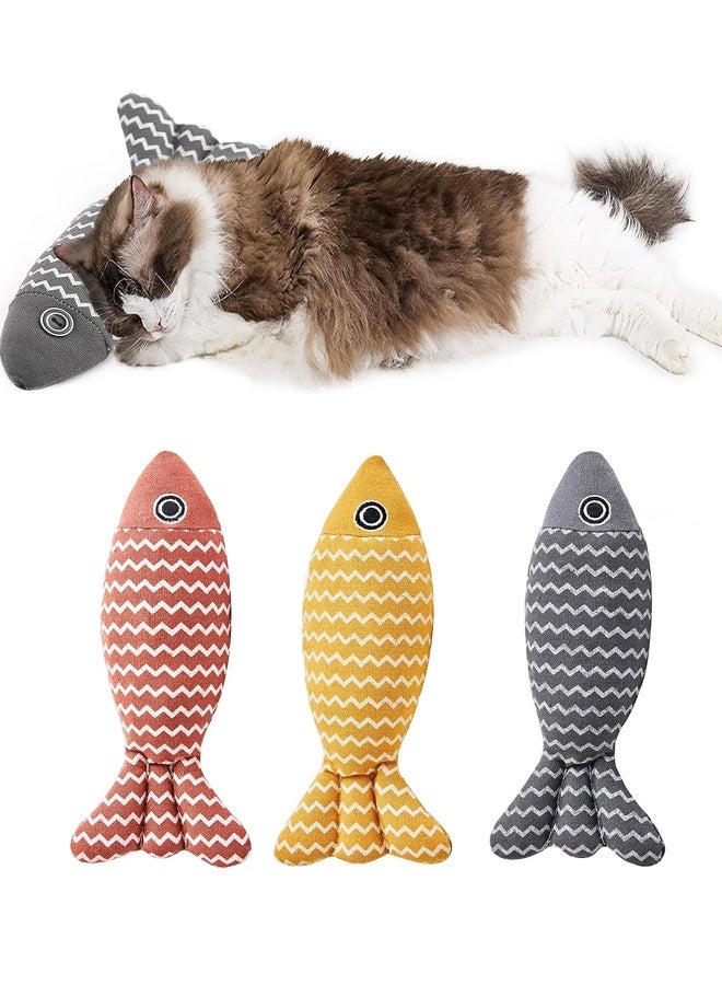 3 Pcs Crinkle Sound Kitty Toys,Cat Kicker Toys Interactive for Cats Indoor - Image 1