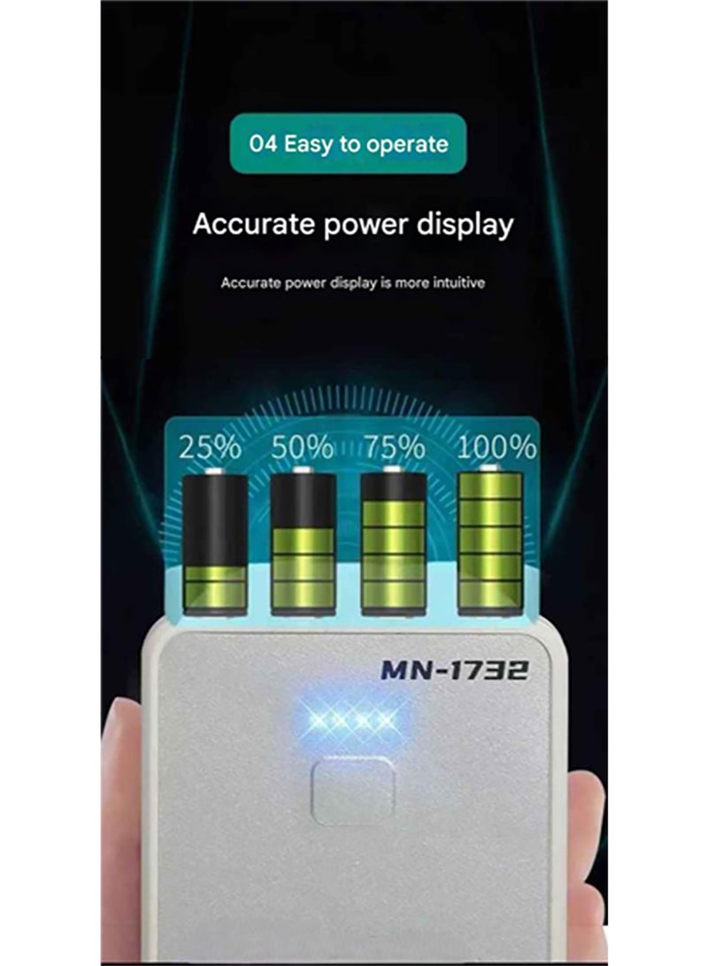 اليكليڤ مضخة أكسجين قابلة للشحن محمولة للصيد / تربية الأسماك، جهاز أكسجين صغير محمول يعمل عبر USB وصامت، للبيع بكثرة على موقع نون في السعودية - Image 5