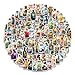 AOWDIAO 100 Pcs Aesthetic Stickers Cute Vinyl Stickers Pack for Water Bottles Laptop Phone - Image 3