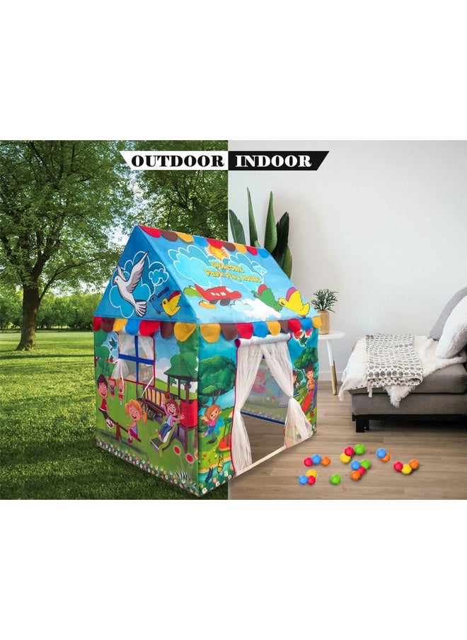 HomeCute Homecute Hut Type Baby Tent House, Kids Play Tent House, Kid's Toys Play and Learning House for Boys and Girl. (Park Play House)  - Image 5