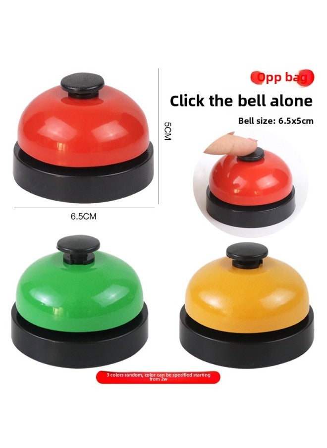 Generic - One Piece Table Game Toy Balance Tree Fun Four Chess Face-changing Rubik's Cube Hidden Building Blocks Toy-Color:[OPP Bag] Answer The Bell (color Random, Do Not Support Pick Color) 35g - Image 1
