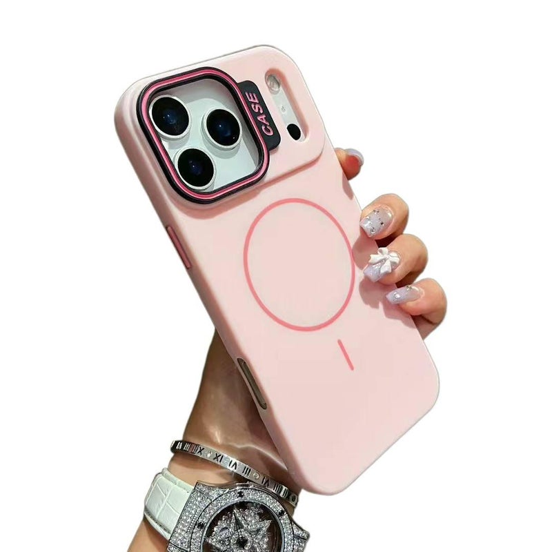 BB Silicone MagSafe Case for iPhone 16 / 16 Plus / 16 Pro / 16 Pro Max with Strong Magnetic and Skin Feel plus Matte Finish in Red - Image 1