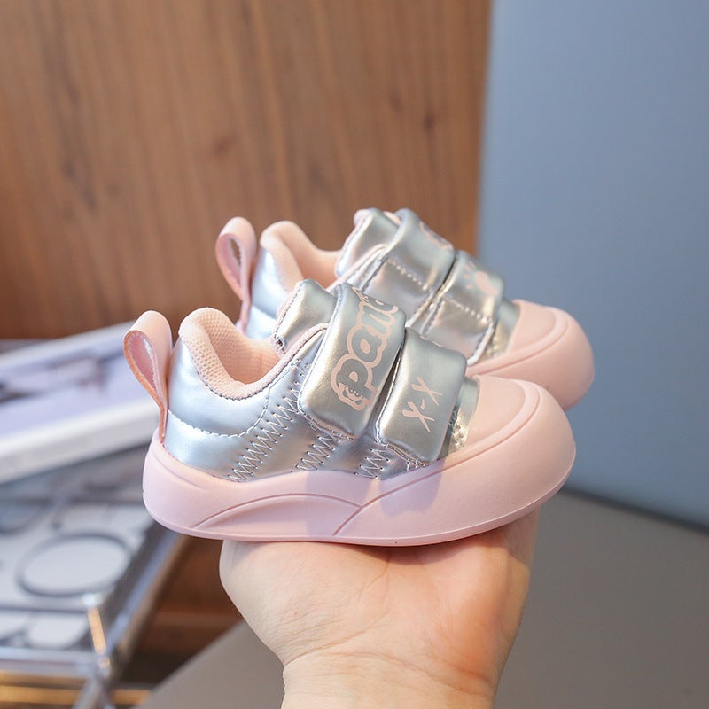 Mesh Sneakers Lightweight Flexible Sole Walking Shoes For Kids Indoor And Outdoor Activities - Image 1