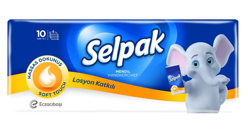 Selpak Pocket Hanky Tissue (Lotioned (Perfumed)) - Image 1