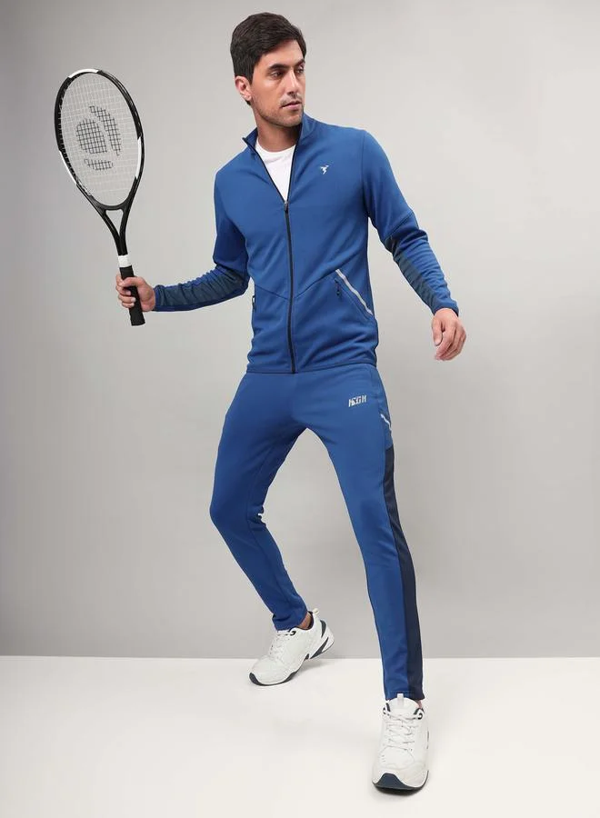 تكنوسبورت 4-Way Stretch Sports Jacket with Zip Pocket by Styli
