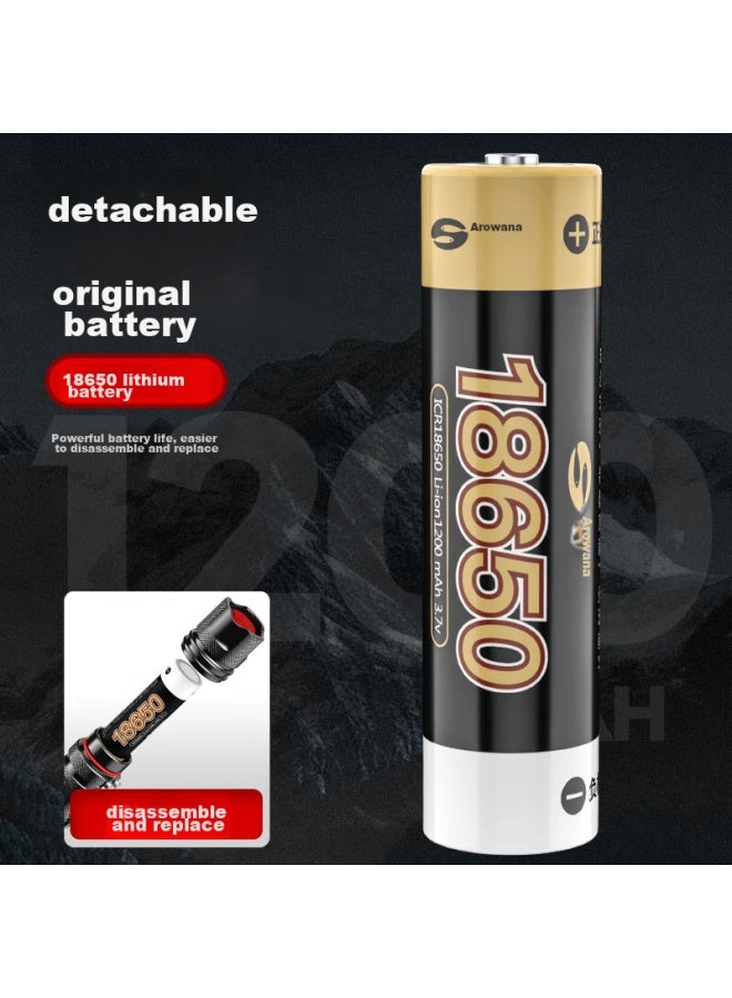 Shenyu Flashlight, High-power Handheld Torch, Compact Mini Zoomable Long-range Ultra-durable Super Bright Outdoor Cycling Light - Image 2
