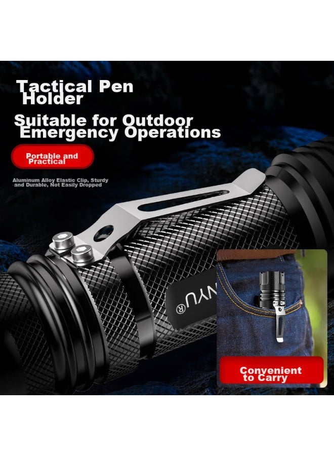 Shenyu Flashlight, High-power Handheld Torch, Compact Mini Zoomable Long-range Ultra-durable Super Bright Outdoor Cycling Light - Image 4