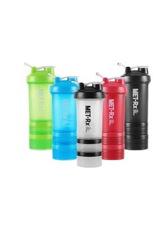 SportQ SportQ®️ Protein Shaker Bottle (450 ml) Leakproof Shaker Bottle with Storage for Protein and Pills - BPA Free Shaker Bottle for Gym and Workout  - Image 2