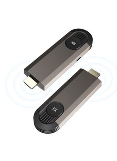 Wireless HDMI Transmitter and Receiver, Portable Wireless HDMI Extender, Plug & Play, Support 2.4G/5GHZ for Streaming Video/Audio from Laptop, PC, Camera, TV Box to HDTV/Projector/Monitor