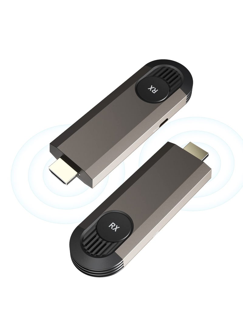KASTWAVE Wireless HDMI Transmitter and Receiver, Portable Wireless HDMI Extender, Plug & Play, Support 2.4G/5GHZ for Streaming Video/Audio from Laptop, PC, Camera, TV Box to HDTV/Projector/Monitor  - Image 1