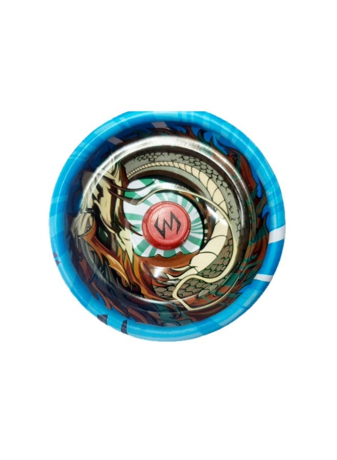 Shivsoft Fine Quality High Gloss high Speed Metal YoYo Spiner Toy (1 pcs) (Digital Print) Make in India - Image 3