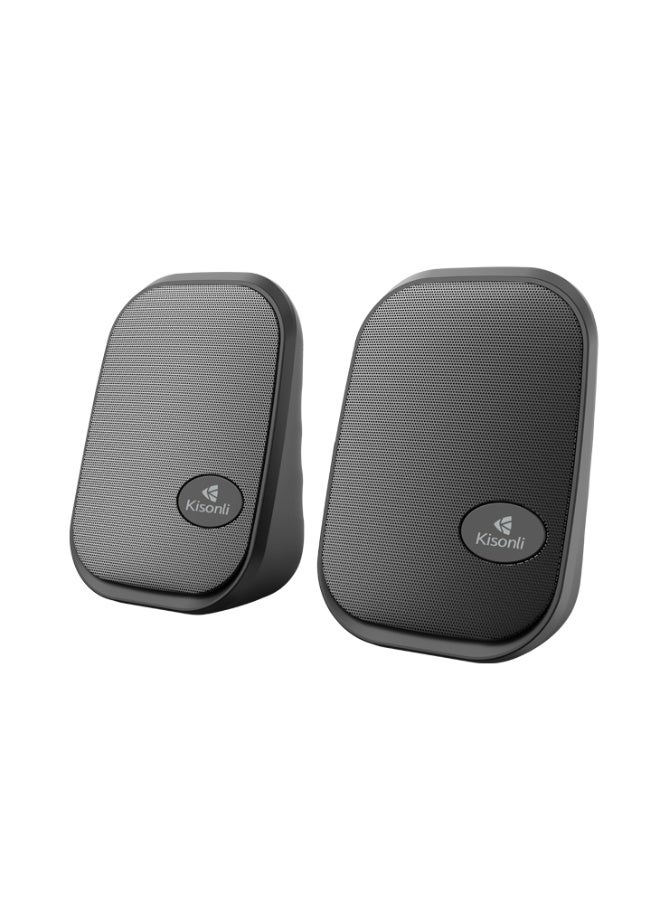 kisonli Kisonli ks-09 Computer Speakers Desktop Fashion Sound Speaker