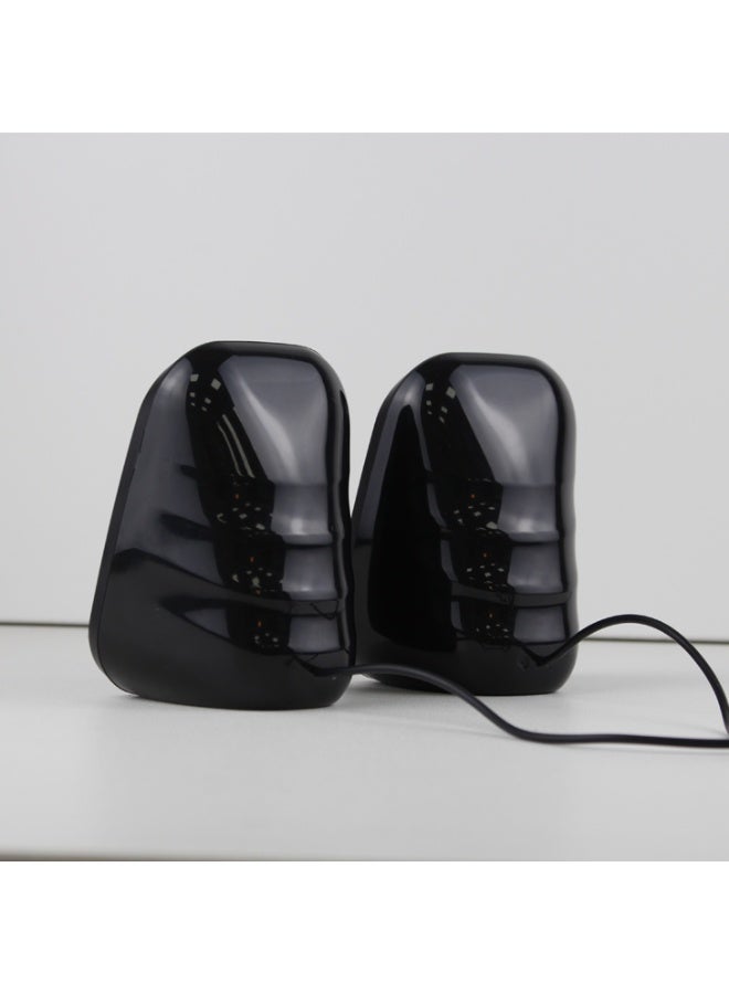 Kisonli KS-09 Computer 2 Inch Speakers Desktop Fashion Sound Speaker - Image 2