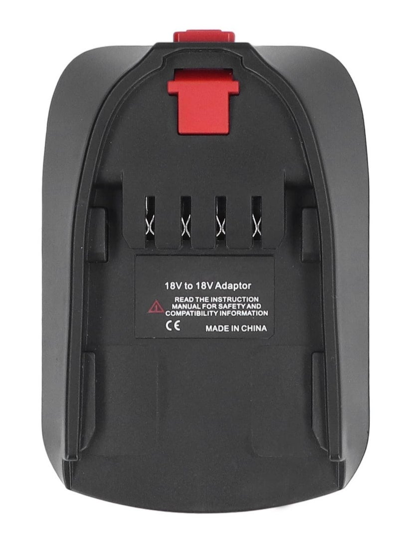 SOLARAE Replace for Bosch pba 18V Battery, Adapter for Makita Convert for Bosch 18V PBA Green Power Tools,  Compatible for Bosch BAT618 Li Ion Batteries 18V Electrical Power Tool BOSB18C - Image 1