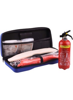 Carub Luxury Traffic Set with Bag + Fire Extinguisher 1 kg  - Image 1