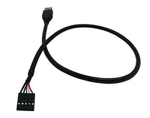 zdyCGTime USB 2.0 Type A Male to Dupont 5 Pin Female Header Motherboard Cable Cord(50cm) - Image 3