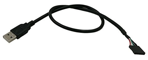 zdyCGTime USB 2.0 Type A Male to Dupont 5 Pin Female Header Motherboard Cable Cord(50cm) - Image 1