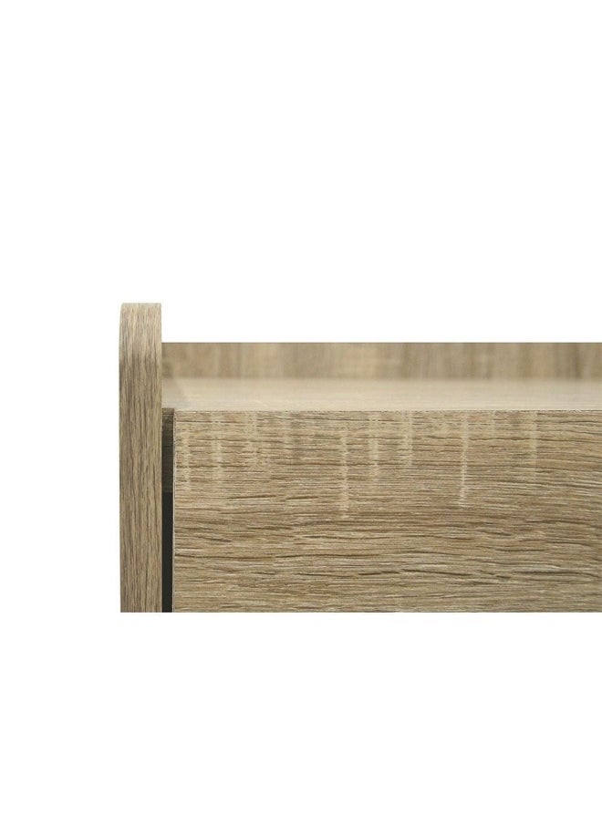 DANUBE HOME Supreme Chest Of 5 Drawers Desk Chest Of Drawers Living Room Chest Of Drawers Modern And Simple Bedroom Furniture Wall Storage Cabine - French Sonoma Oak  - Image 2
