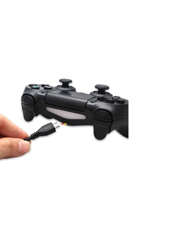 كابل بيانات 2 في 1 شحن USB مايكرو لاين لذراع تحكم PS4 وPS4 S  - Image 2