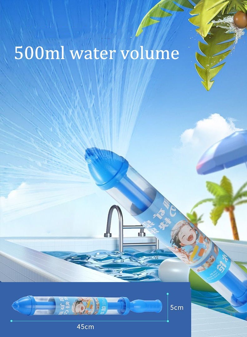 animefindr Water Fireworks Toys Firework Water Gun 44cm Toy Splash Spray Squirt Water Toy Gun Outdoor Water Spray Sprinkler Push Water Gun Water Play Sprinkler Outdoor Activities Pool Game  - Image 4