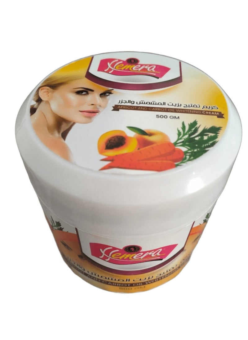 Hemera - Hemera Lightening Cream with Apricot and Carrot Oil 500 g - Image 1