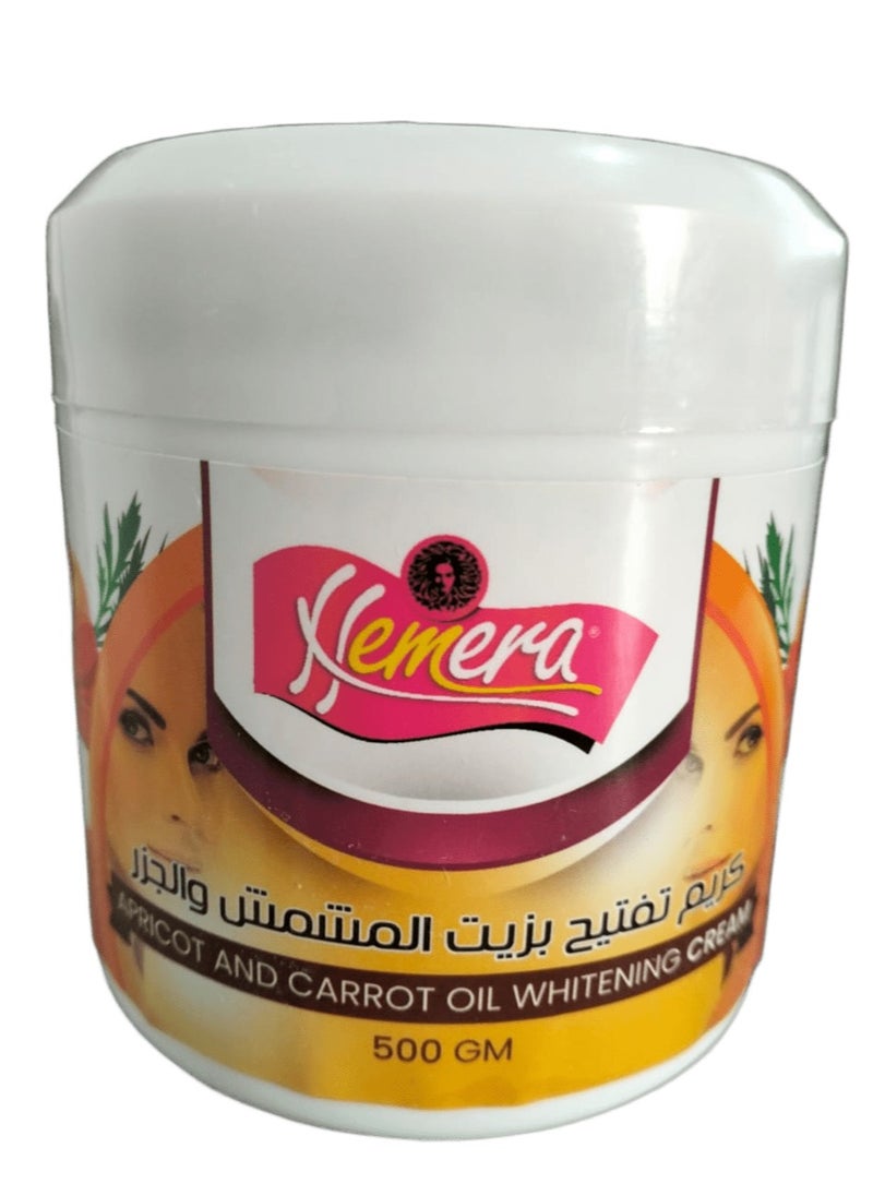 Hemera - Hemera Lightening Cream with Apricot and Carrot Oil 500 g - Image 1