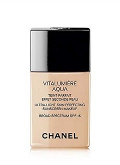CHANEL Chanel Vitalumiere Aqua Ultra Light Skin Perfecting Makeup SPF 15 - 30 ml, No.40 Beige 